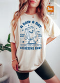 Comfort Colors Book Day Keeps Mental Breakdown Away - Adult & Kids T-Shirts, Sweatshirts & Hoodies apparel design preview 1