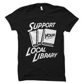 Librarian Book Lover Bookish Bookworm Reading Support - Adult & Kids T-Shirts, Sweatshirts & Hoodies apparel design preview 1