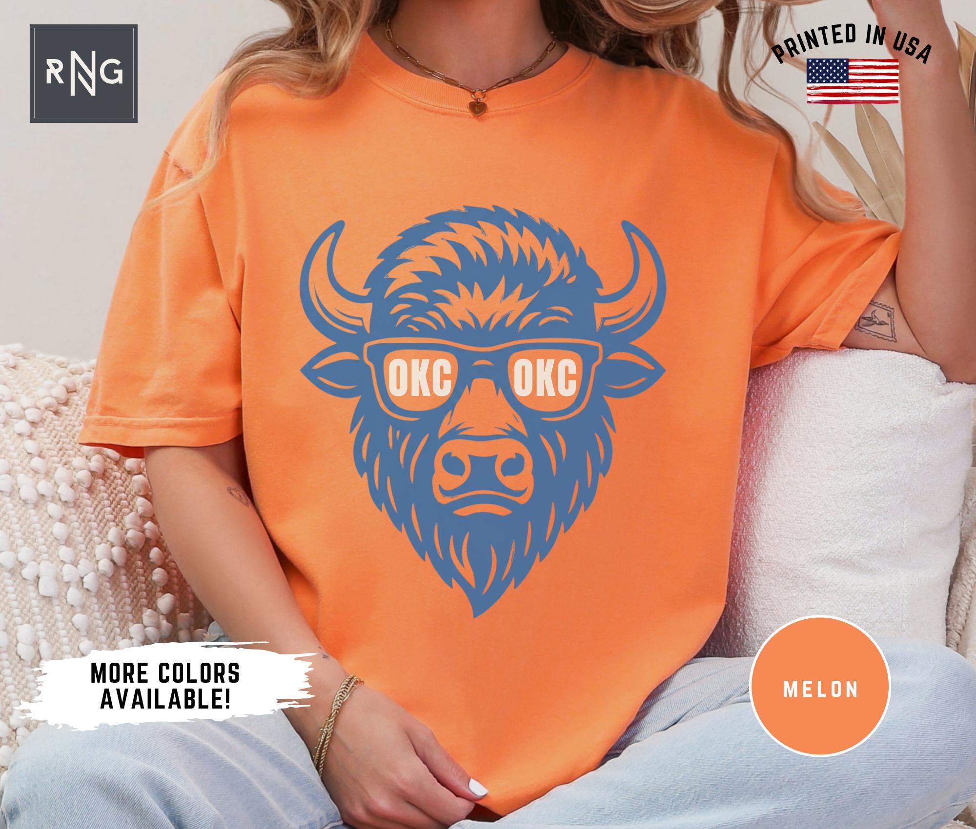 Oklahoma City Basketball Thunder Gameday Retro Okc - Adult & Kids T-Shirts, Sweatshirts & Hoodies apparel design preview 1