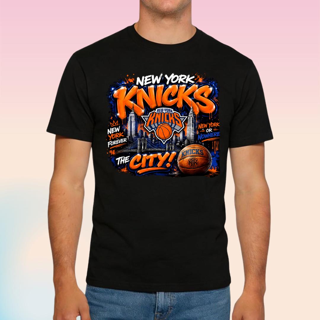 York Knicks Fan Nyc Basketball Vintage Game Day - Adult & Kids T-Shirts, Sweatshirts & Hoodies apparel design preview 1