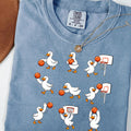 Goose Basketball Comfort Colors Player Sports Lover - Adult & Kids T-Shirts, Sweatshirts & Hoodies apparel design preview 1