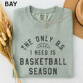 Comfort Colors Basketball Season Mom Life Baseball - Adult & Kids T-Shirts, Sweatshirts & Hoodies apparel design preview 1