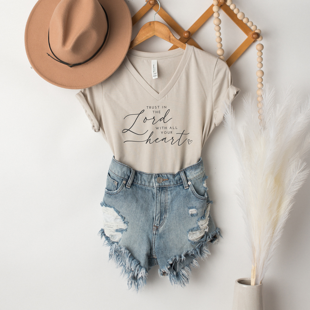 Trust in the Lord with All Your Heart Graphic - Adult & Kids T-Shirts, Sweatshirts & Hoodies apparel design preview 1