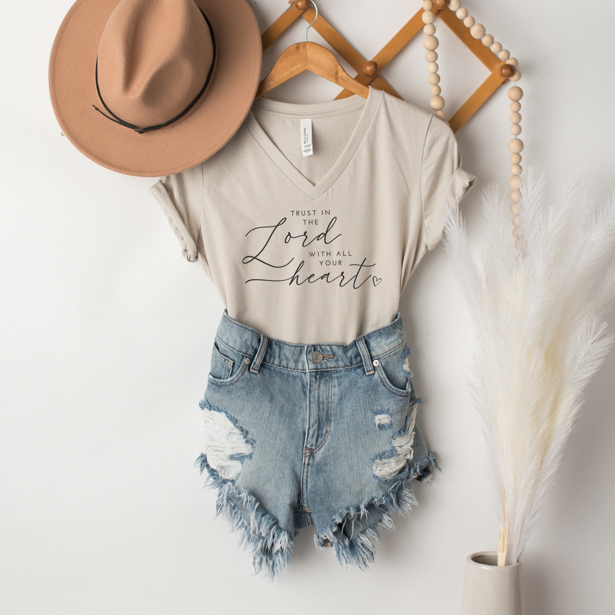 Trust in the Lord with All Your Heart Graphic - Adult & Kids T-Shirts, Sweatshirts & Hoodies apparel design preview 1