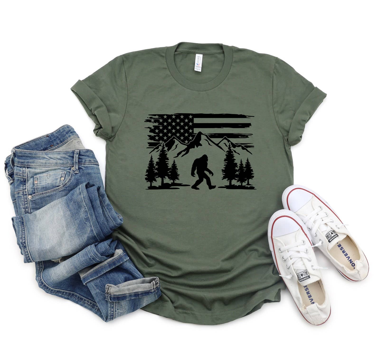 Bigfoot - Adult & Kids T-Shirts, Sweatshirts & Hoodies apparel design preview 1