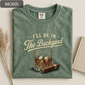 Funny Whiskey Cigar Backyard Bourbon Drinking - Adult & Kids T-Shirts, Sweatshirts & Hoodies apparel design preview 1