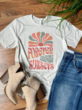 Forever Chasing Sunsets Graphic - Adult & Kids T-Shirts, Sweatshirts & Hoodies apparel design preview 1