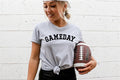 Gameday Varsity Font Grey Football Trendy Graphic - Adult & Kids T-Shirts, Sweatshirts & Hoodies apparel design preview 1