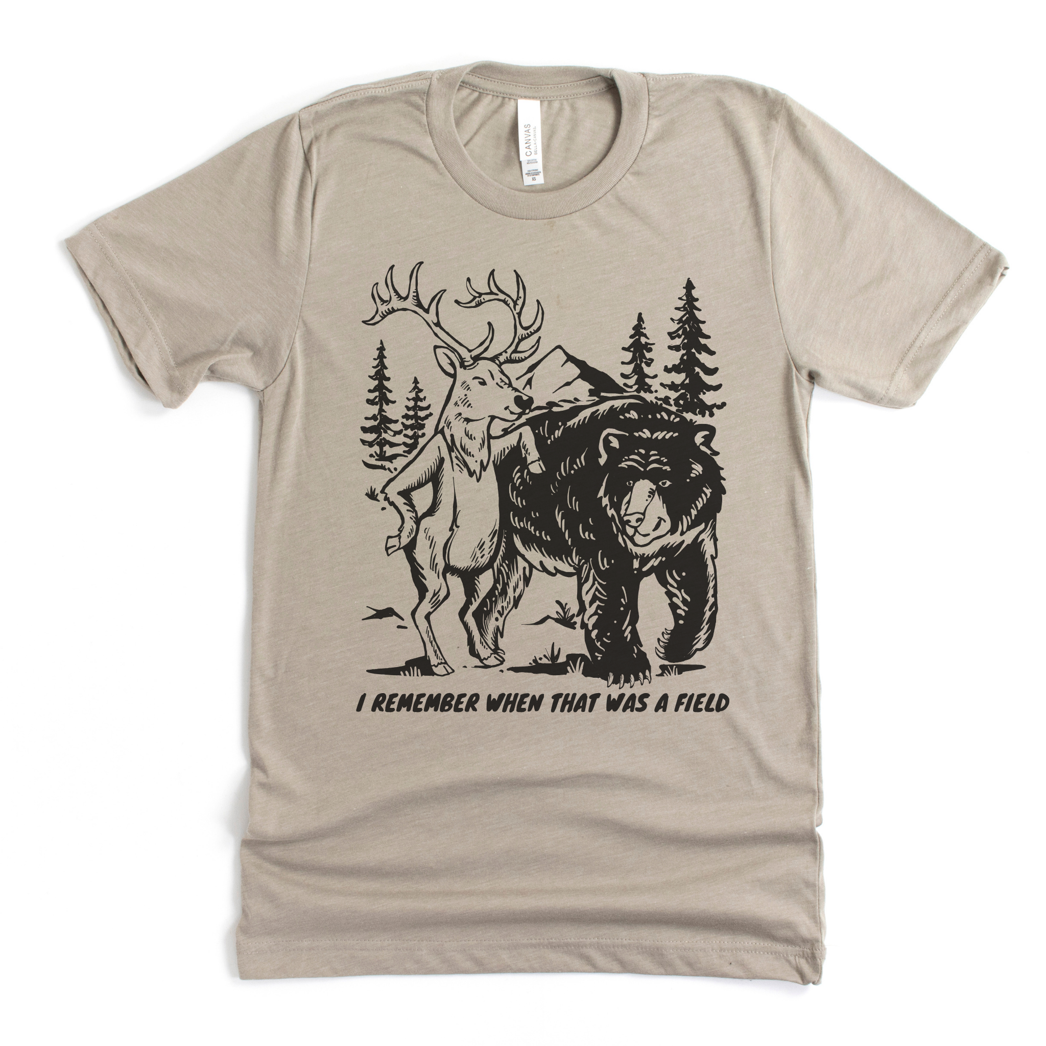 I Remember When That Was A Field Graphic 306 - Adult & Kids T-Shirts, Sweatshirts & Hoodies apparel design preview 1