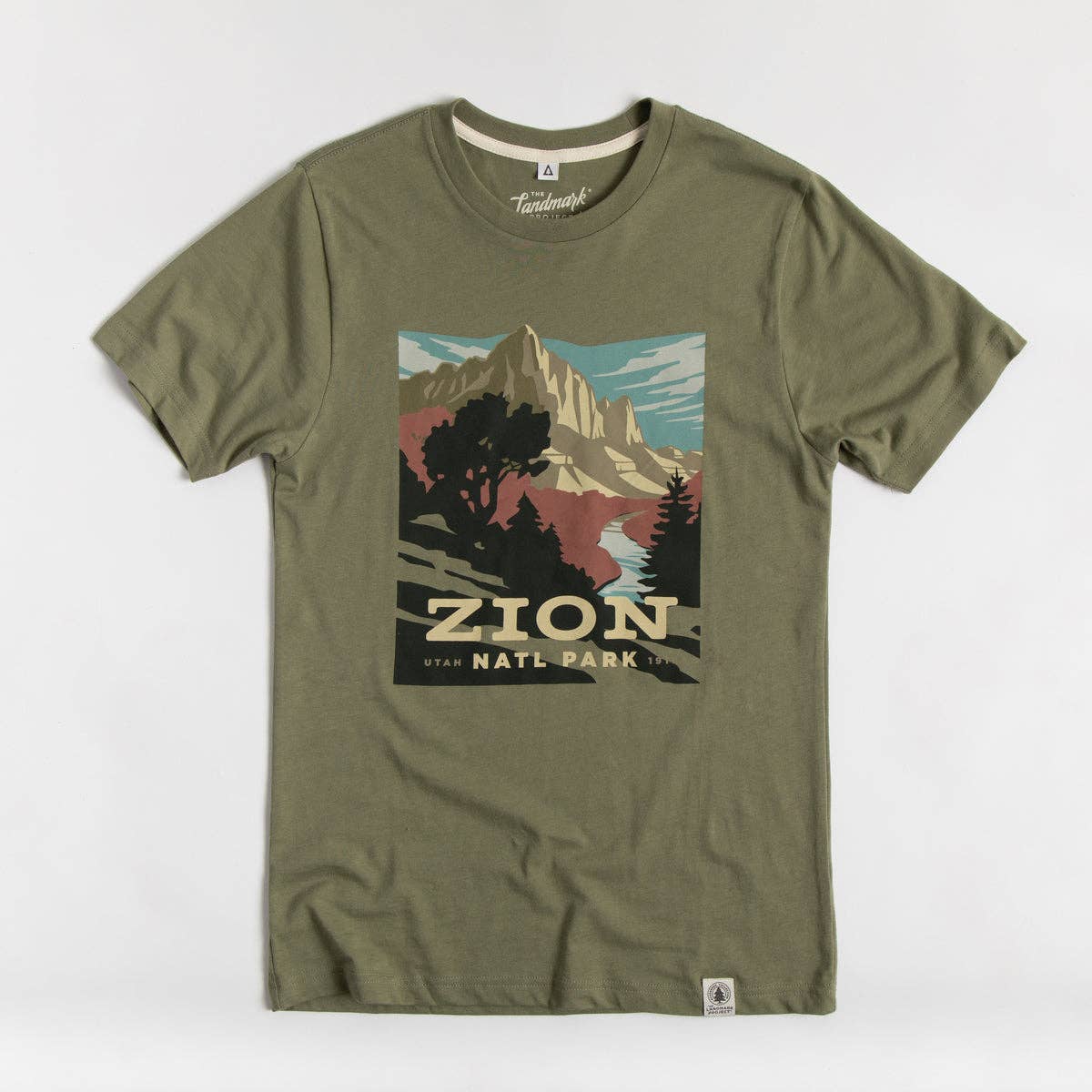 Zion National Park Unisex Short Sleeve - Adult & Kids T-Shirts, Sweatshirts & Hoodies apparel design preview 1