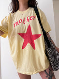Mother Star Graphic Butter Yellow - Adult & Kids T-Shirts, Sweatshirts & Hoodies apparel design preview 1