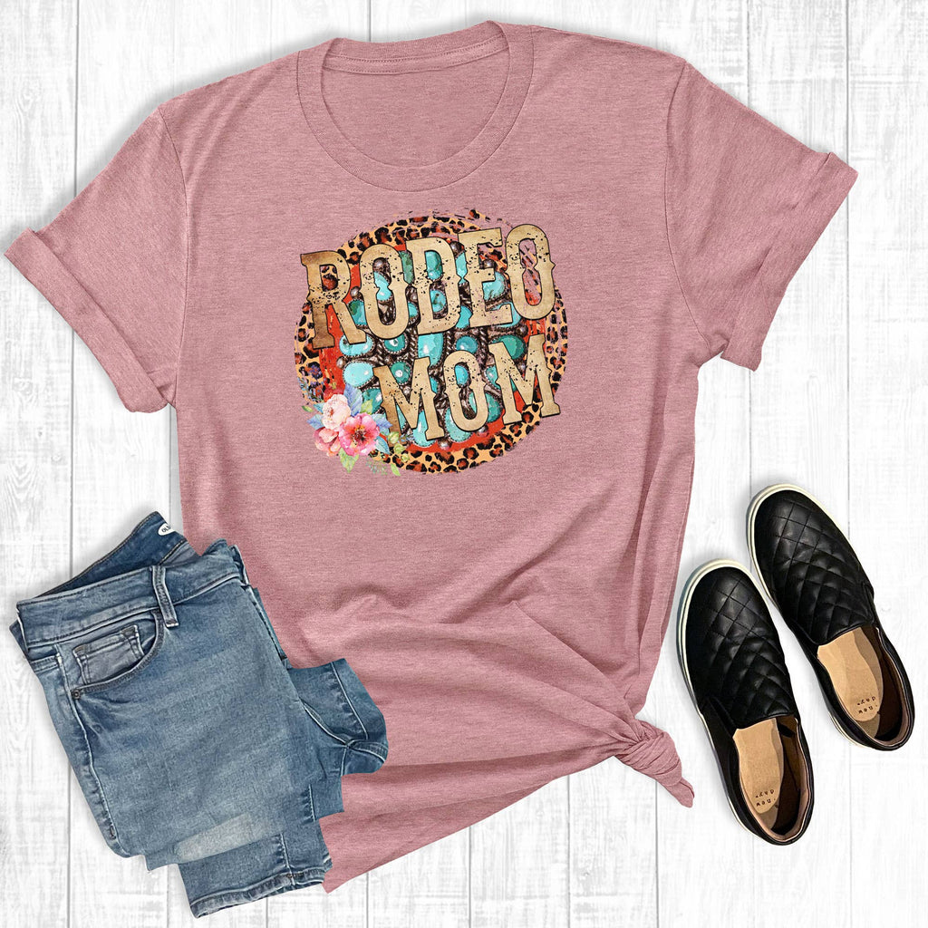 Rodeo Mom Mauve - Adult & Kids T-Shirts, Sweatshirts & Hoodies apparel design preview 1