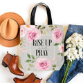Rise Up and Pray Tote Bag - Adult & Kids T-Shirts, Sweatshirts & Hoodies apparel design preview 1