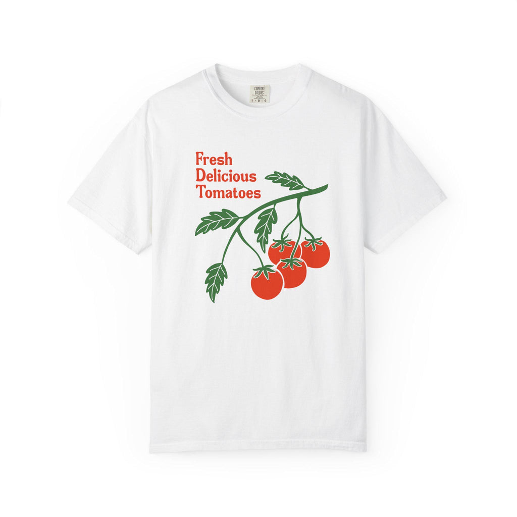 Fresh Delicious Tomatoes Tomato Vine Red Green - Adult & Kids T-Shirts, Sweatshirts & Hoodies apparel design preview 2