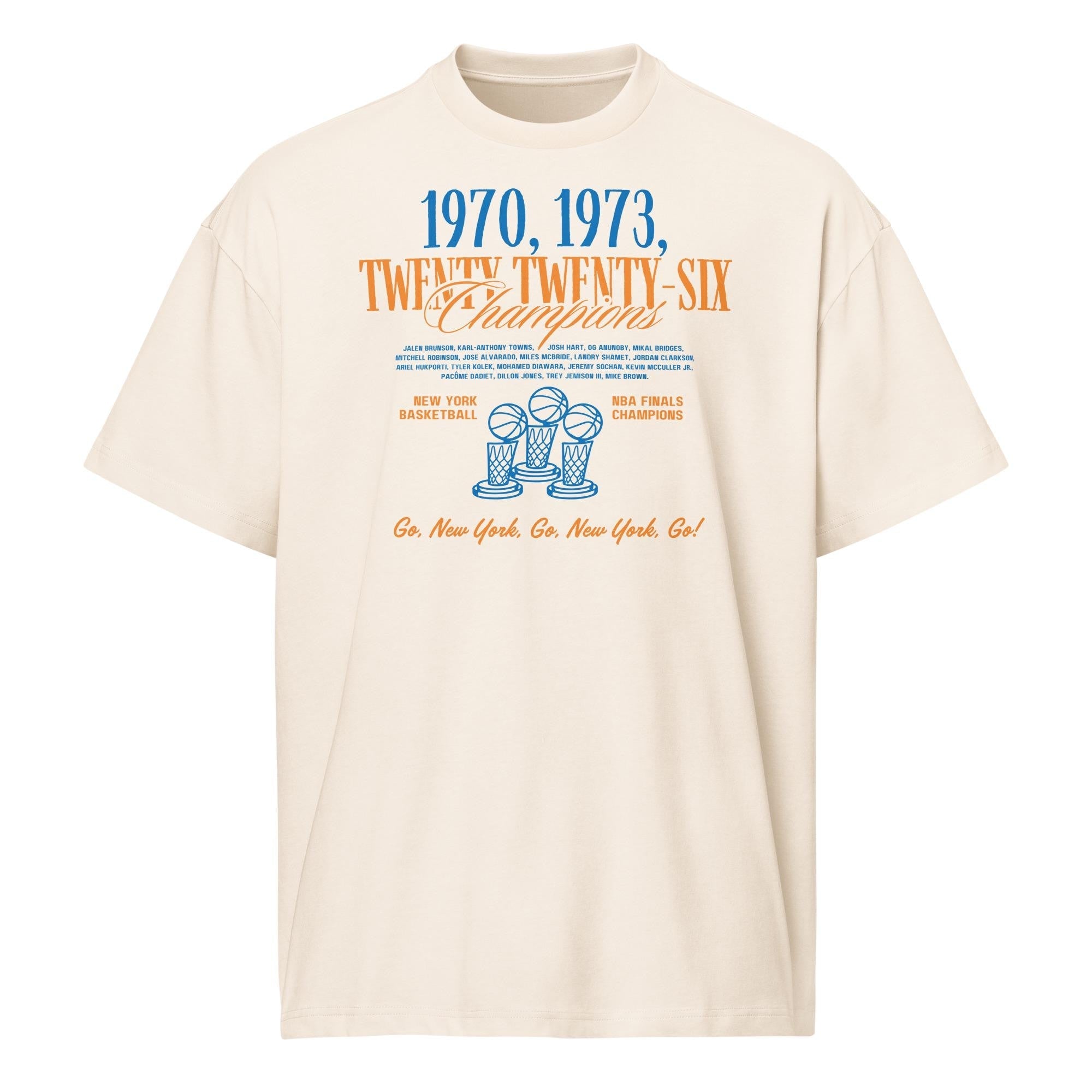 2026 Nba Finals Champions York Knicks - Adult & Kids T-Shirts, Sweatshirts & Hoodies apparel design preview 2