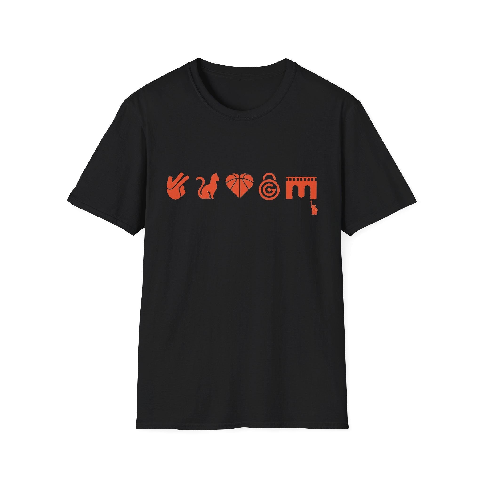 Knicks Starting Five Emojis Team Black Blue Gray - Adult & Kids T-Shirts, Sweatshirts & Hoodies apparel design preview 2