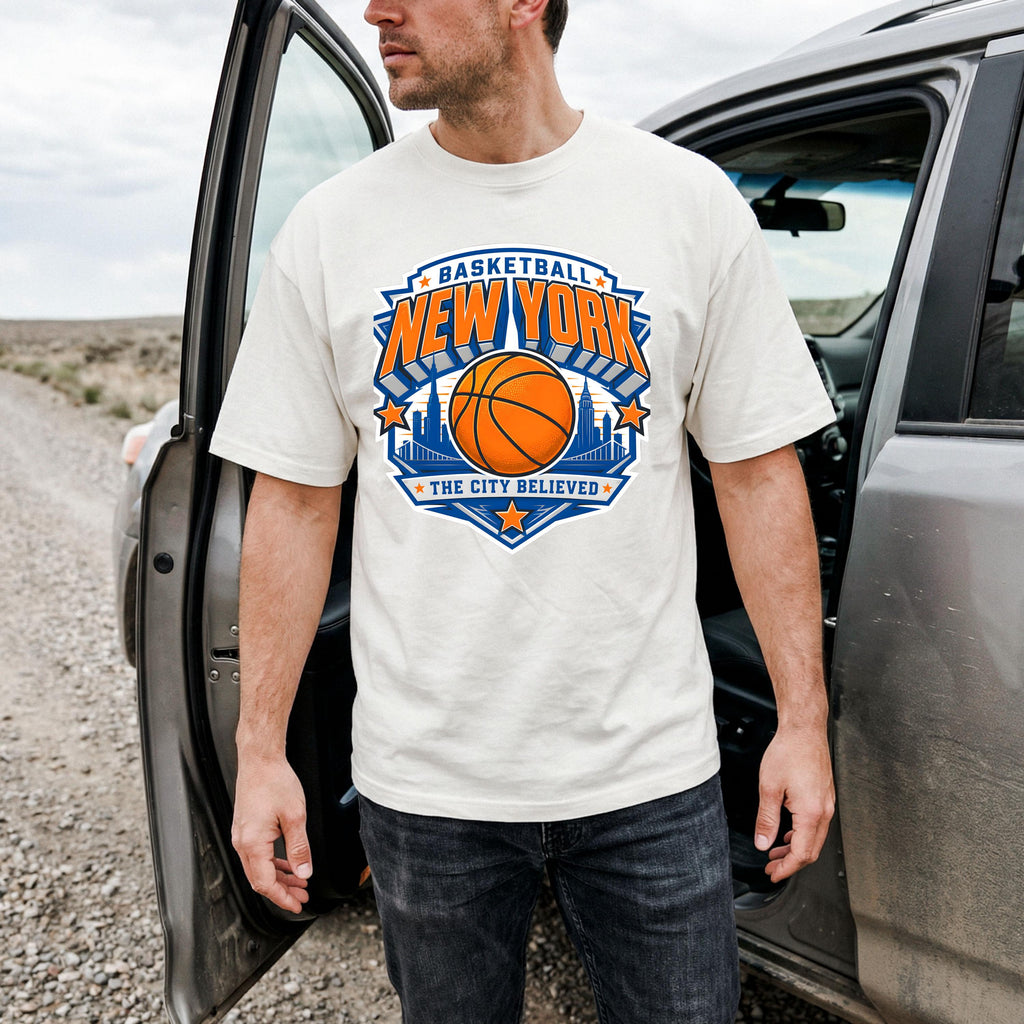 York Basketball 2026 Champs Inspired Nyc Hoops Retro - Adult & Kids T-Shirts, Sweatshirts & Hoodies apparel design preview 2