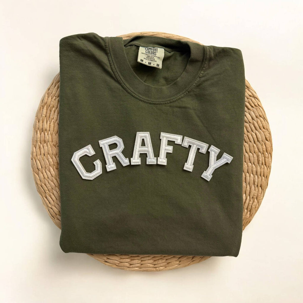 Crafty Comfort Colors Short Sleeve Craft Store Produc - Adult & Kids T-Shirts, Sweatshirts & Hoodies apparel design preview 1