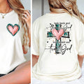 Look Back and Thank God Forward Trust - Adult & Kids T-Shirts, Sweatshirts & Hoodies apparel design preview 1