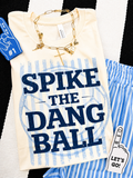 Spike the Dang Ball Volleyball - Adult & Kids T-Shirts, Sweatshirts & Hoodies apparel design preview 1