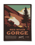 Red River Gorge Poster - Adult & Kids T-Shirts, Sweatshirts & Hoodies apparel design preview 1