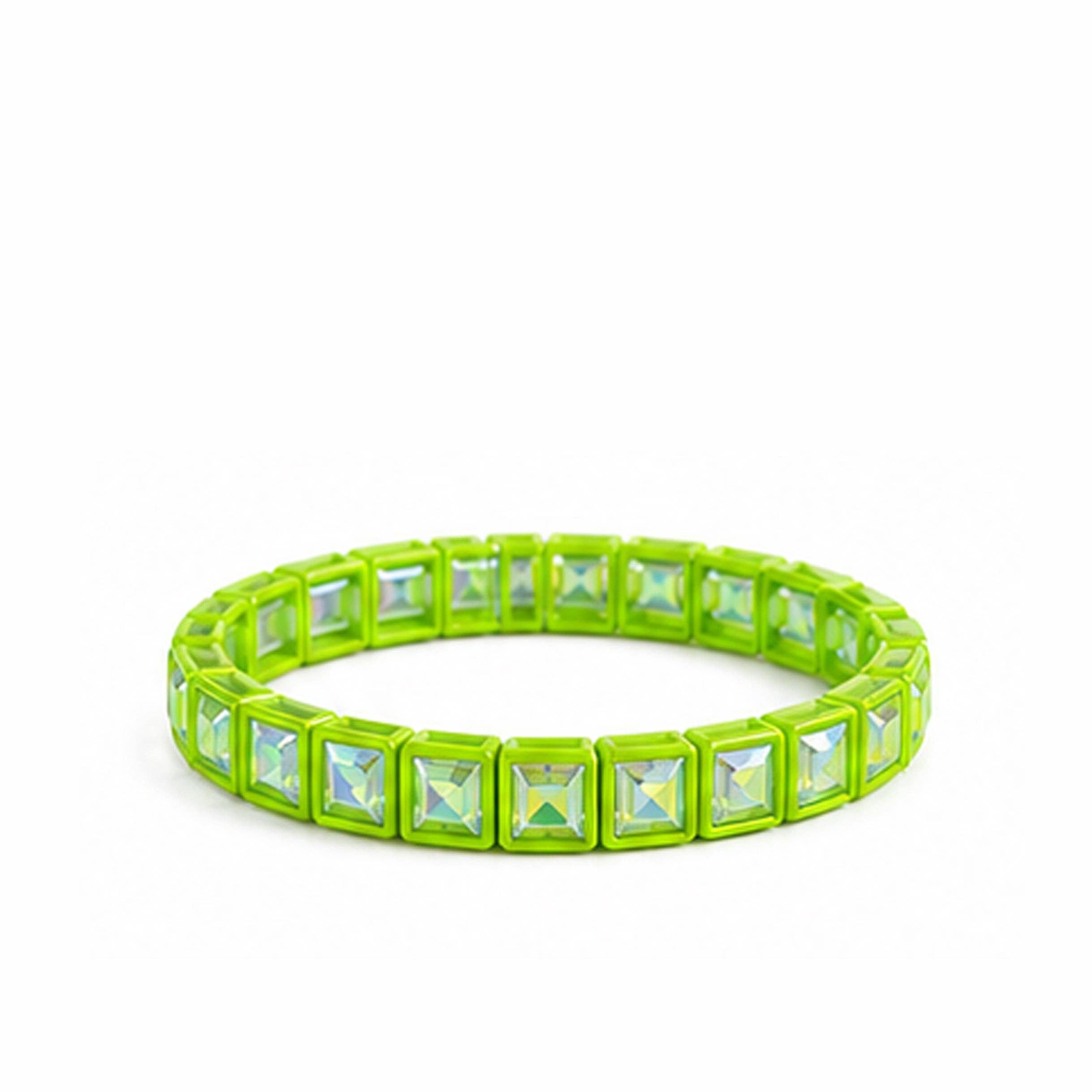 BR-RS-1002 Lime Rhinestone Bracelet - Adult & Kids T-Shirts, Sweatshirts & Hoodies apparel design preview 1