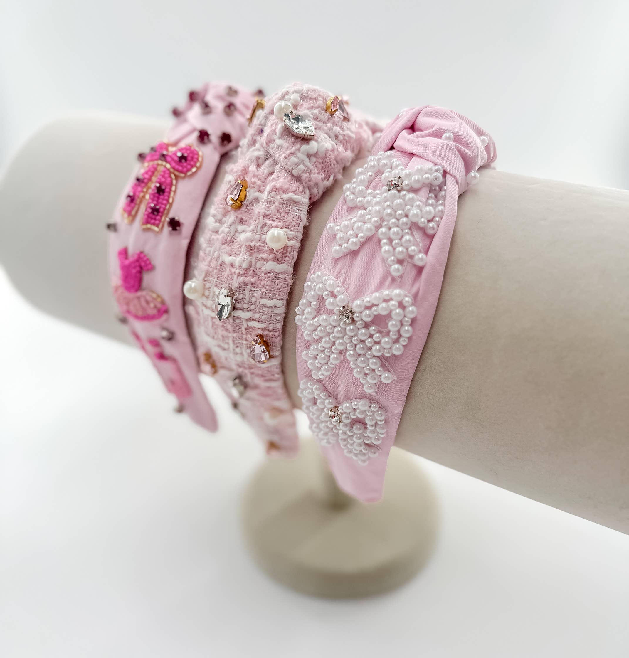 Beaded Headband, Dance Pearl Tweed - Adult & Kids T-Shirts, Sweatshirts & Hoodies apparel design preview 1