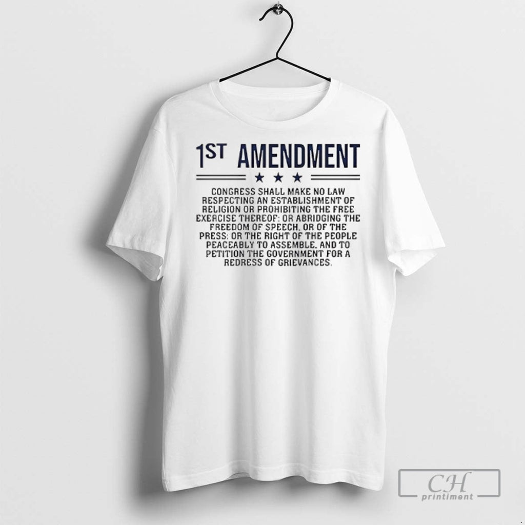 1st Amendment Us Constitution Patriot - Adult & Kids T-Shirts, Sweatshirts & Hoodies apparel design preview 1