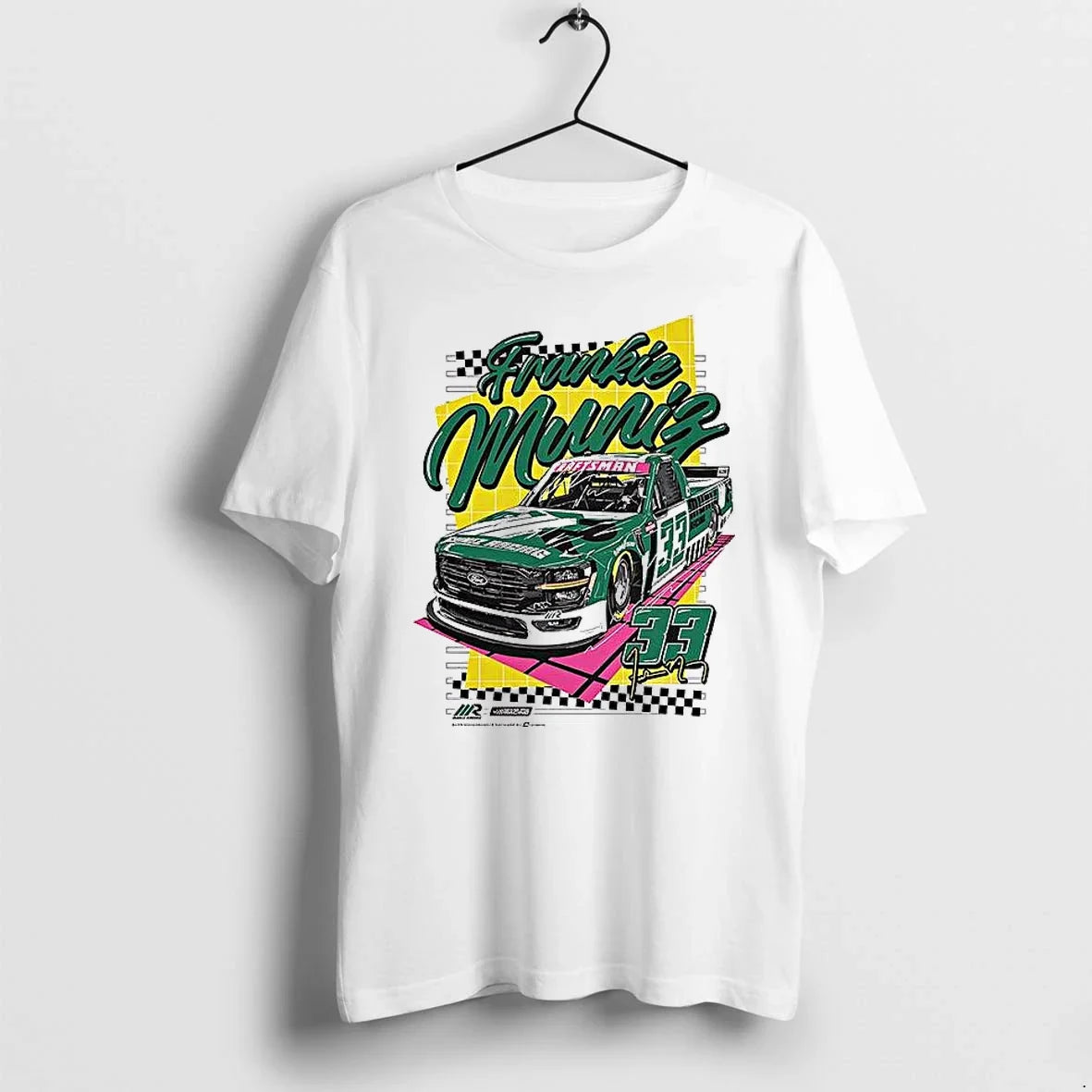 2025 33 Frankie Muniz Nascar Truck Retro Sweater - Adult & Kids T-Shirts, Sweatshirts & Hoodies apparel design preview 1