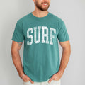 Surf Garment Dyed Graphic Summer Beach - Adult & Kids T-Shirts, Sweatshirts & Hoodies apparel design preview 1