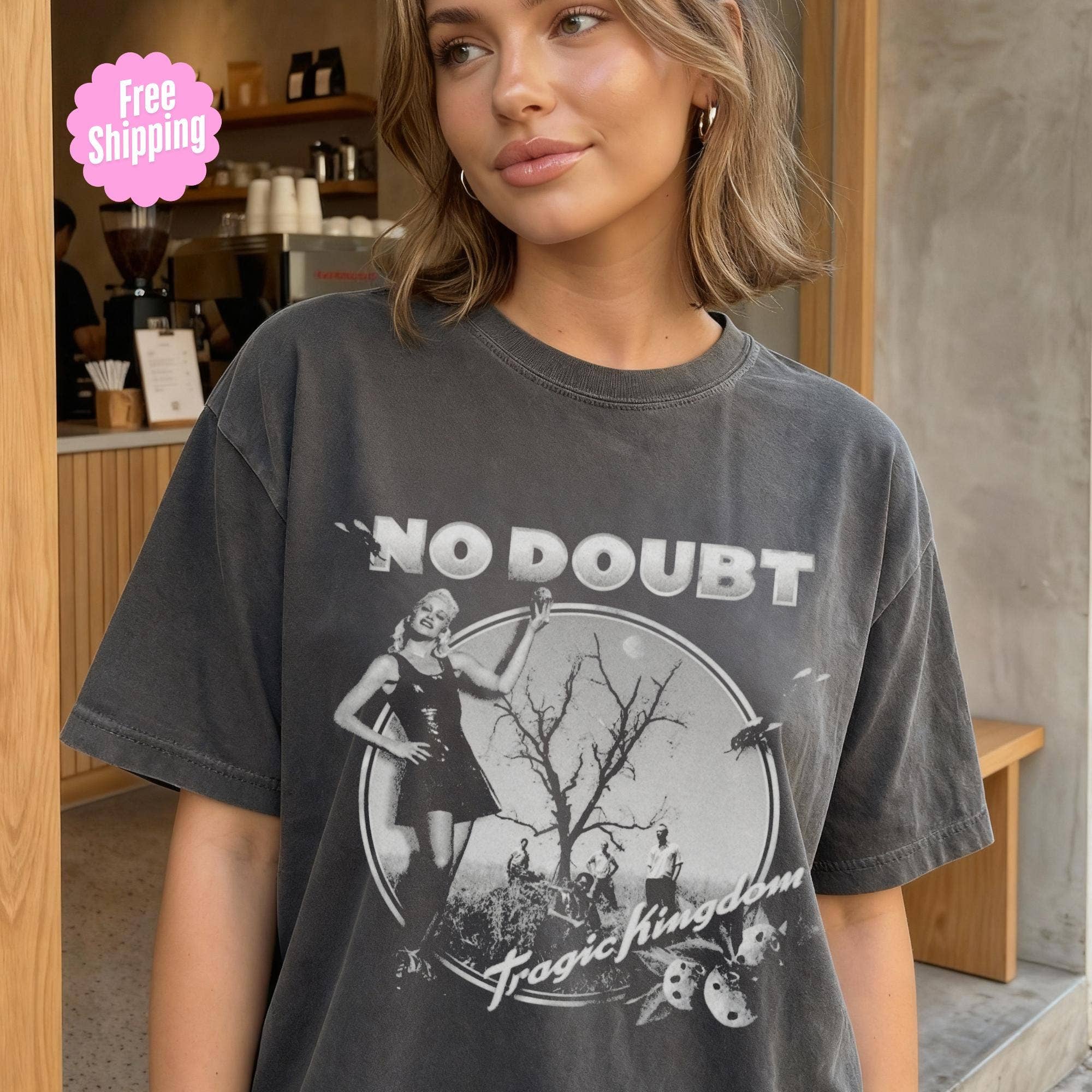 Vintage Tragic Kingdom Rock Band - Adult & Kids T-Shirts, Sweatshirts & Hoodies apparel design preview 1