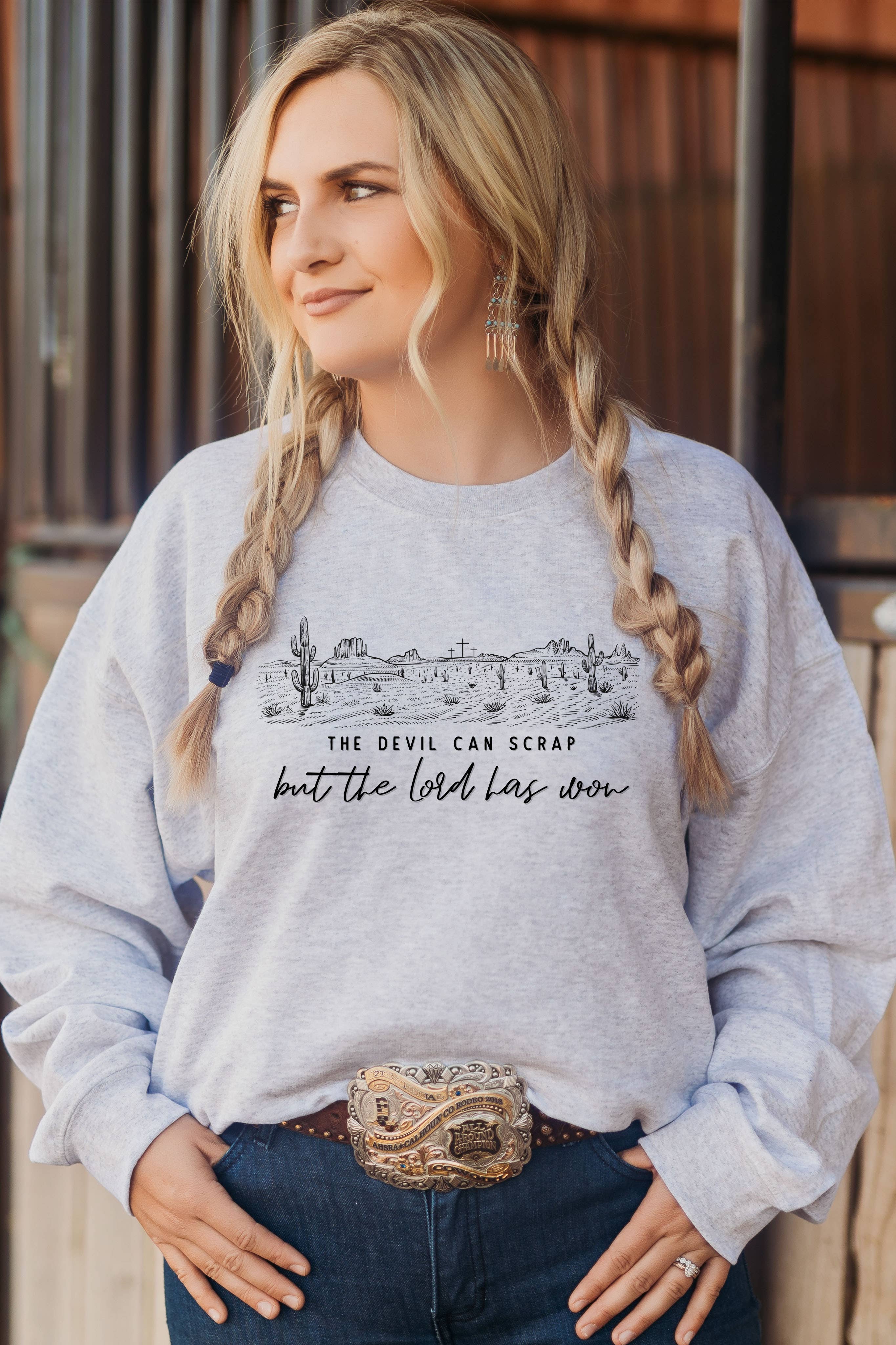 The Lord Has Won - Adult & Kids T-Shirts, Sweatshirts & Hoodies apparel design preview 1
