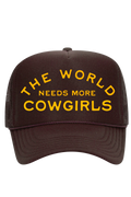 Cowgirl Trucker Cap - Adult & Kids T-Shirts, Sweatshirts & Hoodies apparel design preview 1