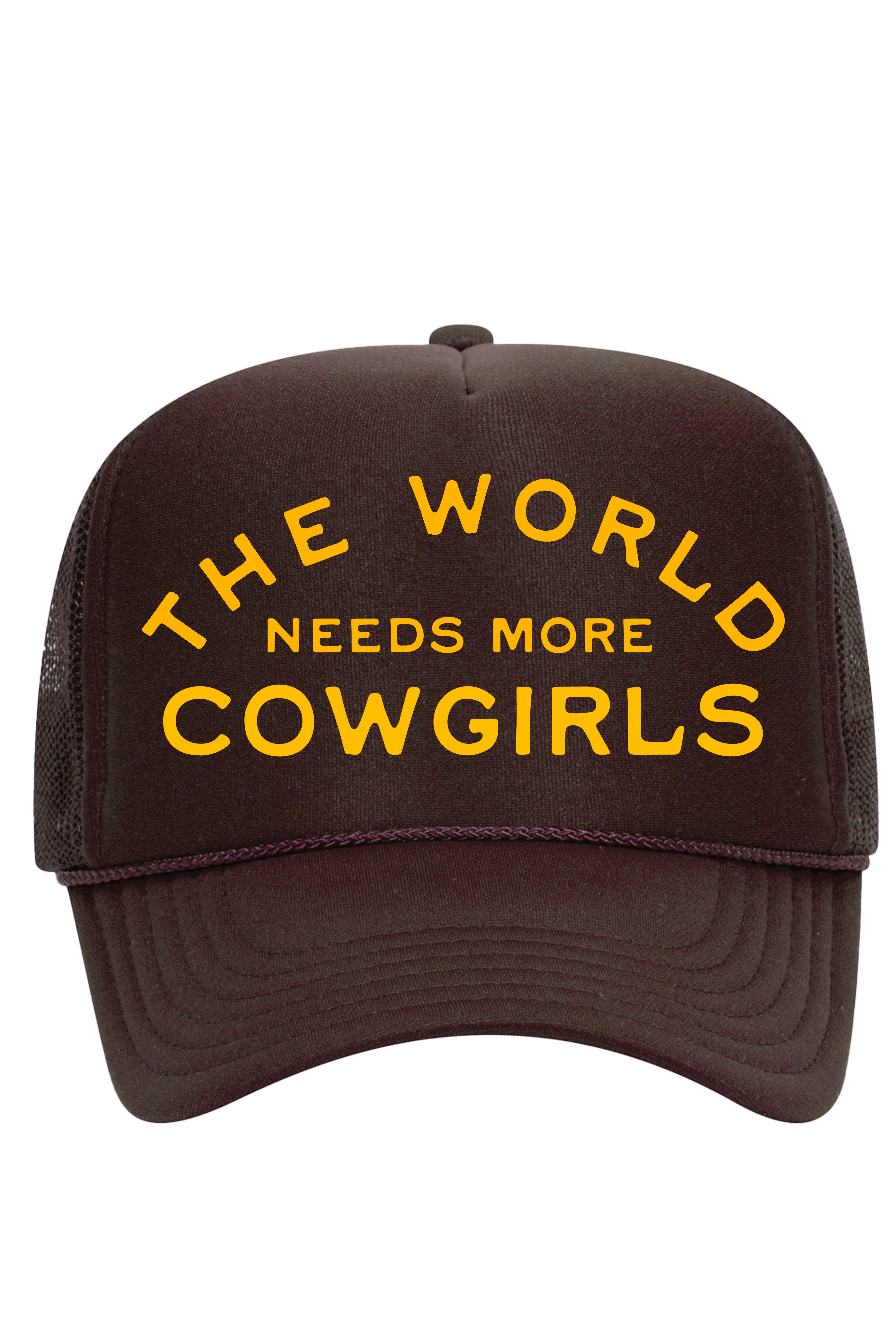 Cowgirl Trucker Cap - Adult & Kids T-Shirts, Sweatshirts & Hoodies apparel design preview 1