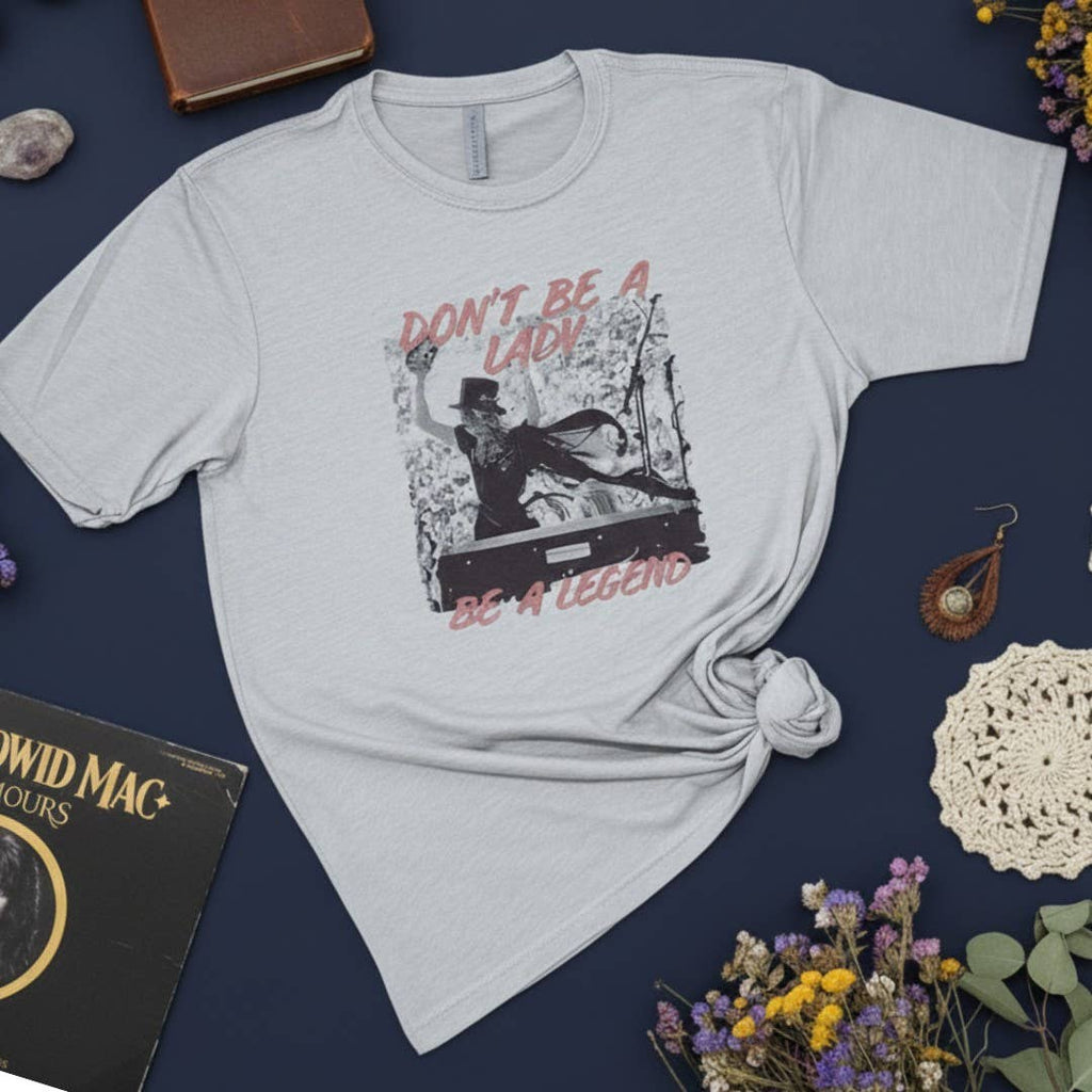 Retro Band Don't Be A Lady Legend Graphic - Adult & Kids T-Shirts, Sweatshirts & Hoodies apparel design preview 1