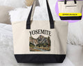 Yosemite National Parks Mountains Hiking Tote Bag - Adult & Kids T-Shirts, Sweatshirts & Hoodies apparel design preview 1