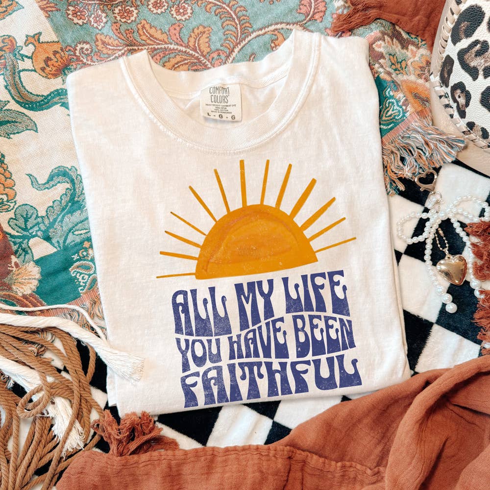 All My Life You Have Been Faithful Boho - Adult & Kids T-Shirts, Sweatshirts & Hoodies apparel design preview 1