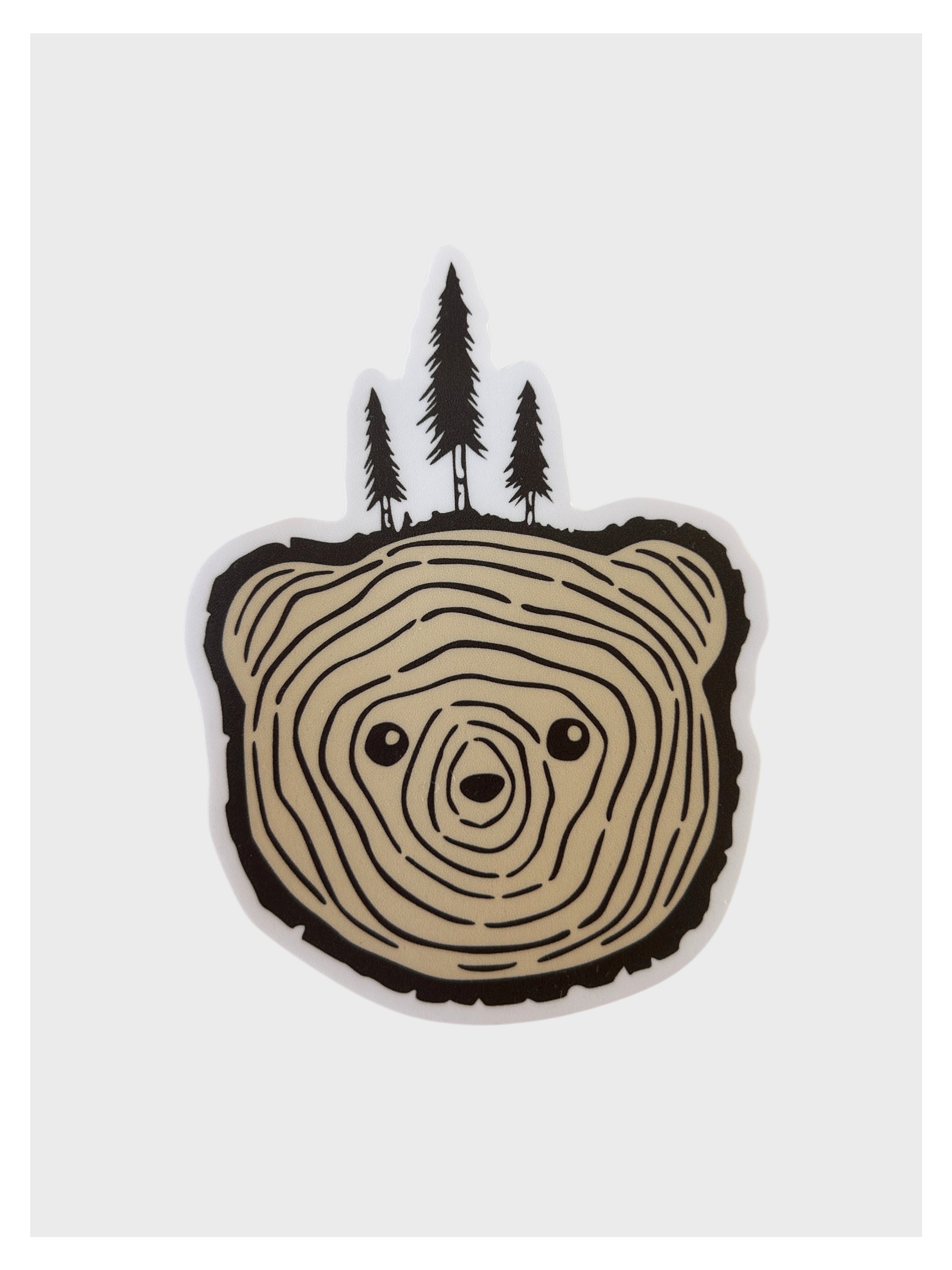 Bear Forest Sticker - Adult & Kids T-Shirts, Sweatshirts & Hoodies apparel design preview 1