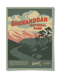 Shenandoah National Park Poster - Adult & Kids T-Shirts, Sweatshirts & Hoodies apparel design preview 1