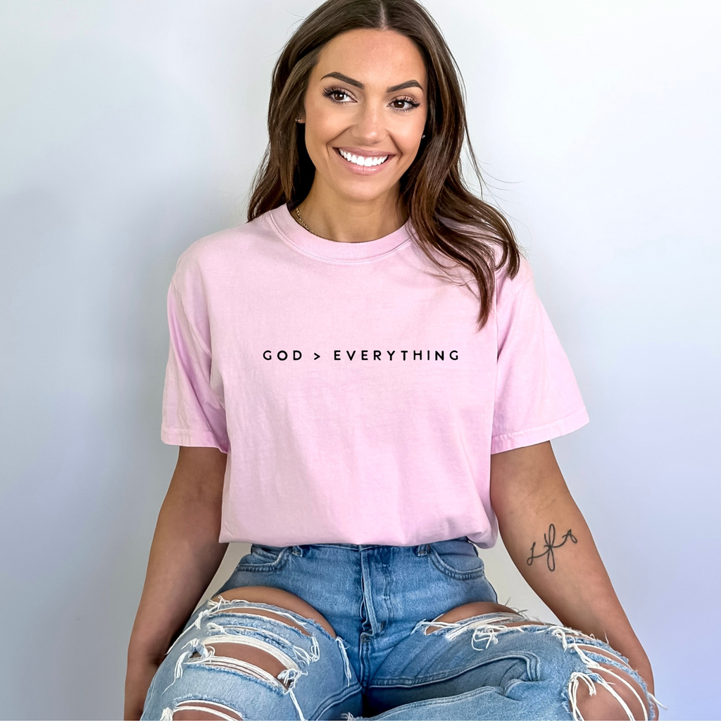 God Everything Graphic Summer Faith Christian - Adult & Kids T-Shirts, Sweatshirts & Hoodies apparel design preview 1