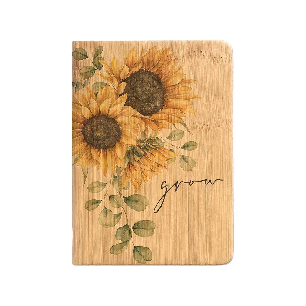 Grow Sunflower Journal - Adult & Kids T-Shirts, Sweatshirts & Hoodies apparel design preview 1
