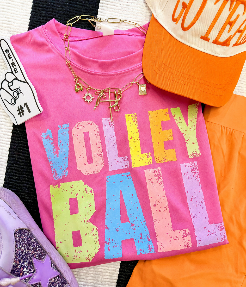 Volleyball Pastel Dri Fit - Adult & Kids T-Shirts, Sweatshirts & Hoodies apparel design preview 1