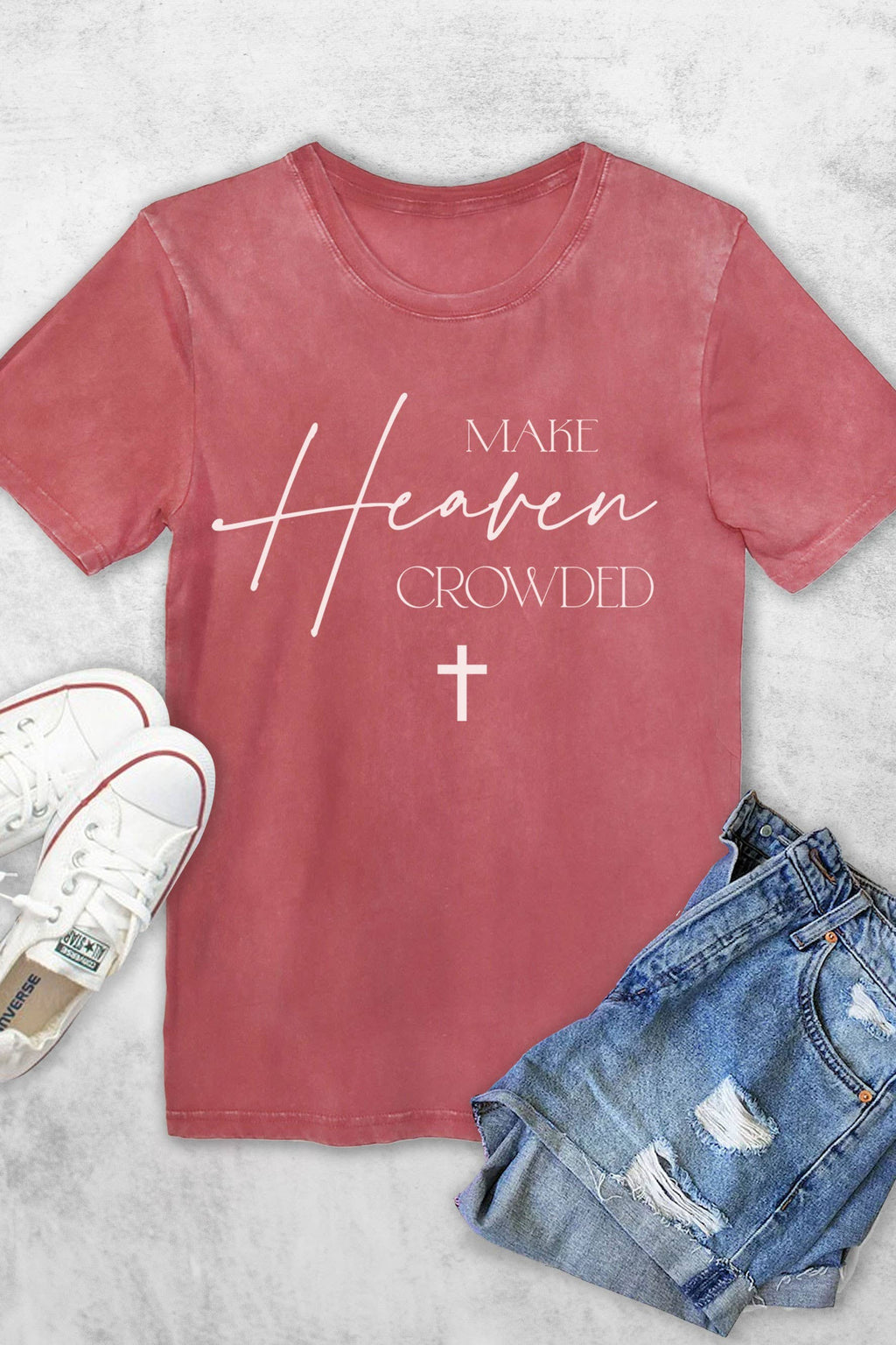 Make Heaven Crowded Women's Vintage Graphic - Adult & Kids T-Shirts, Sweatshirts & Hoodies apparel design preview 1