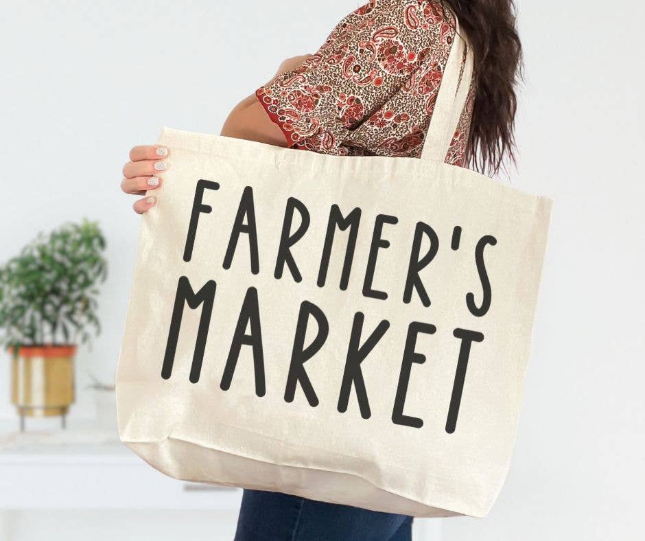 Farmer's Market Tote - Adult & Kids T-Shirts, Sweatshirts & Hoodies apparel design preview 1