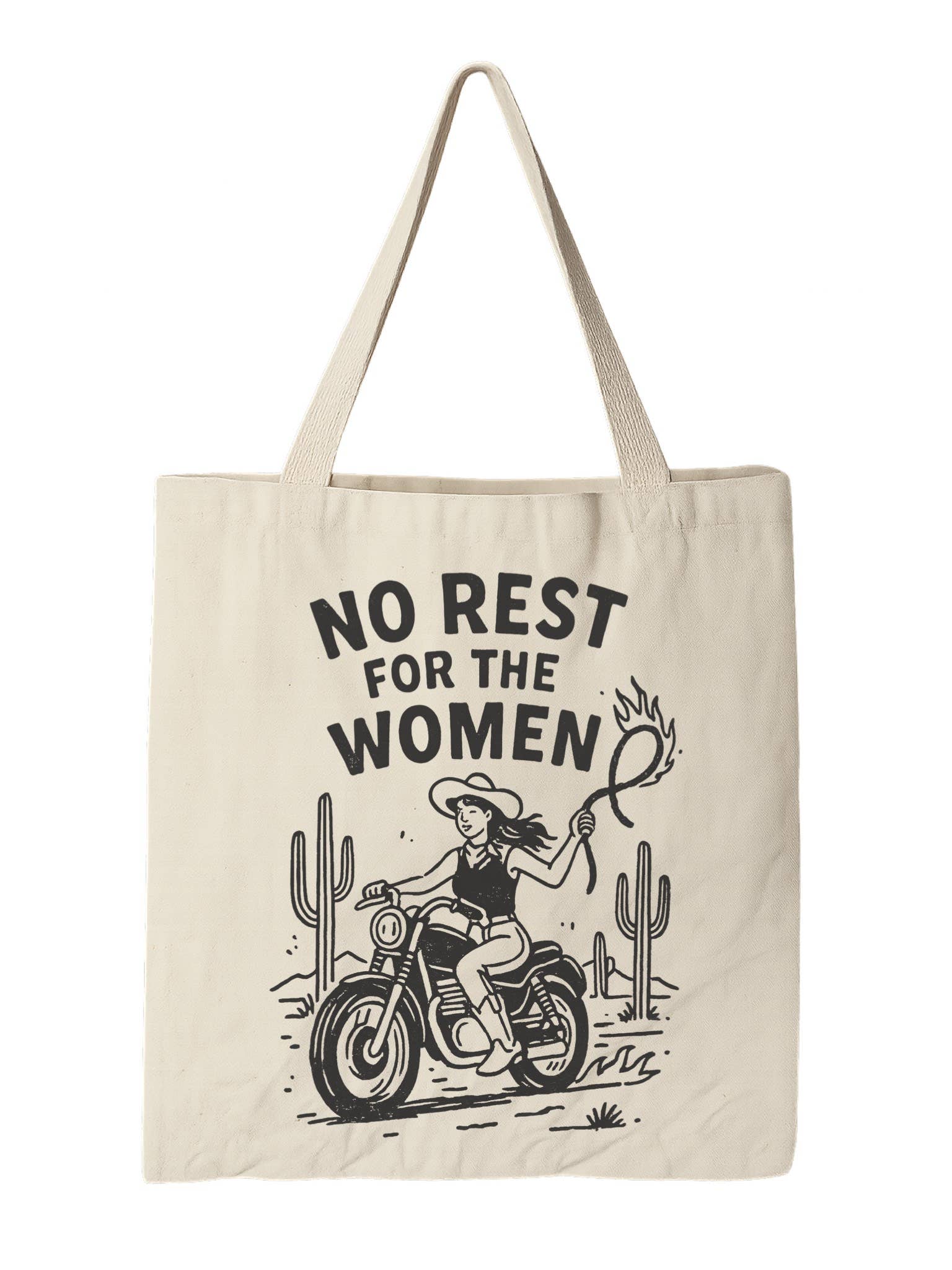 No Rest For the Women Tote Bag - Adult & Kids T-Shirts, Sweatshirts & Hoodies apparel design preview 1
