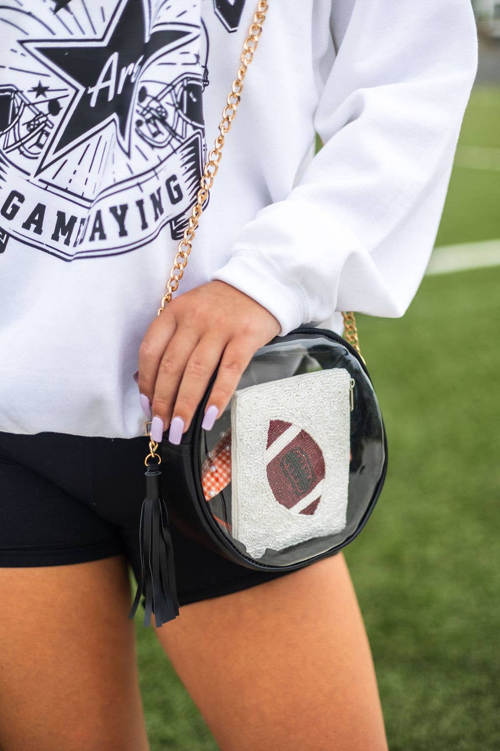 Clear Stadium Bag, For Pvc - Adult & Kids T-Shirts, Sweatshirts & Hoodies apparel design preview 1