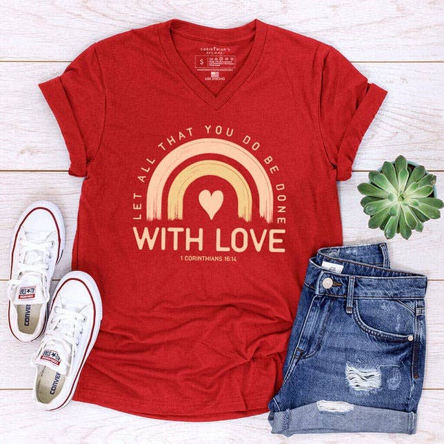 All That You Do V-Neck - Adult & Kids T-Shirts, Sweatshirts & Hoodies apparel design preview 1