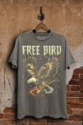 Free Bird Rock and Roll Graphic Top - Adult & Kids T-Shirts, Sweatshirts & Hoodies apparel design preview 1