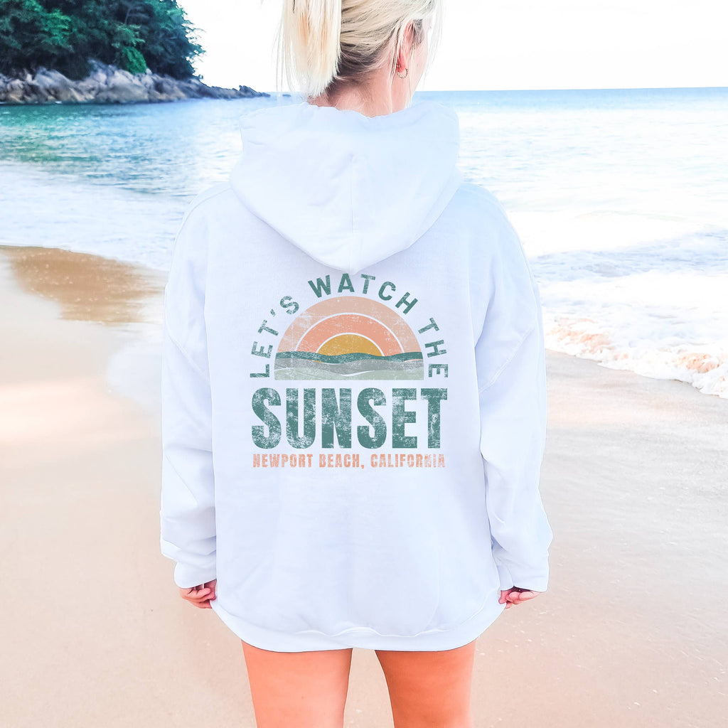 Custom Let's Watch the Sunset S-2XL - Adult & Kids T-Shirts, Sweatshirts & Hoodies apparel design preview 1