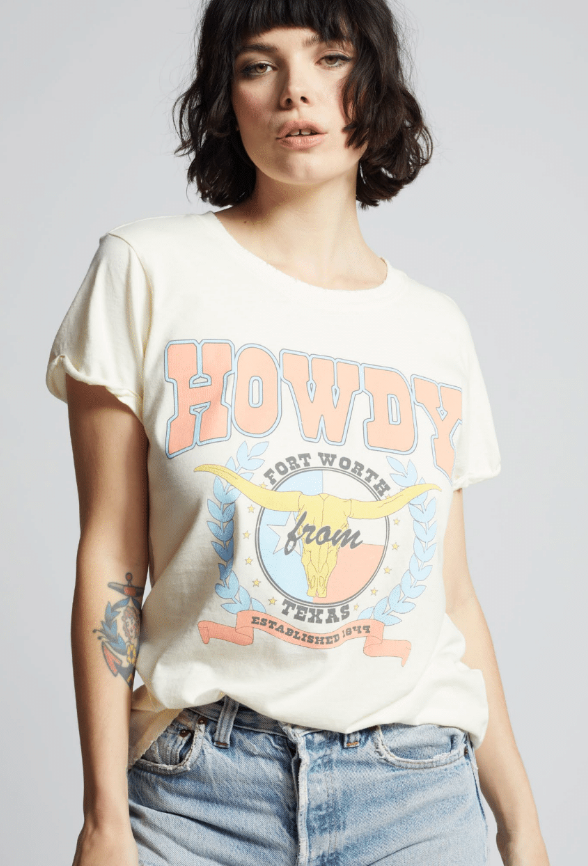 302492 930 Howdy Fortworth - Adult & Kids T-Shirts, Sweatshirts & Hoodies apparel design preview 1